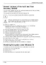 Preview for 73 page of Fujitsu LIFEBOOK U7311 Operating Manual