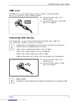 Preview for 19 page of Fujitsu LIFEBOOK U904 Operating Manual