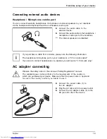 Preview for 21 page of Fujitsu LIFEBOOK U904 Operating Manual