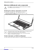 Preview for 40 page of Fujitsu LIFEBOOK U904 Operating Manual