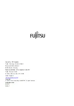 Предварительный просмотр 4 страницы Fujitsu LIFEBOOK U9312X Operating Manual