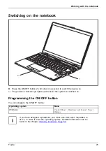 Предварительный просмотр 27 страницы Fujitsu LIFEBOOK U9312X Operating Manual