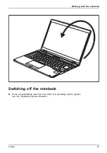 Предварительный просмотр 31 страницы Fujitsu LIFEBOOK U9312X Operating Manual