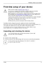 Preview for 19 page of Fujitsu LIFEBOOK U937 Operating Manual