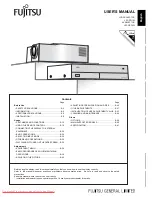 Preview for 1 page of Fujitsu LPF-D711W User Manual