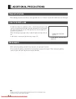 Preview for 6 page of Fujitsu LPF-D711W User Manual