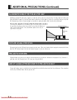 Preview for 8 page of Fujitsu LPF-D711W User Manual