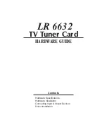 Fujitsu LR 6632 Hardware Manual preview