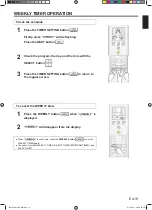 Preview for 19 page of Fujitsu LT WALL Series Operating Manual