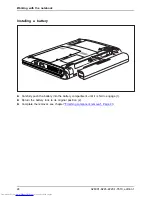 Предварительный просмотр 34 страницы Fujitsu M2010 Operating Manual