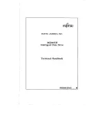 Fujitsu M2266H Technical Handbook предпросмотр