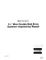 Fujitsu M255XK Customer Engineering Manual preview