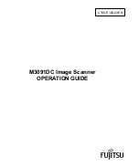 Fujitsu M3091DC Operation Manual preview