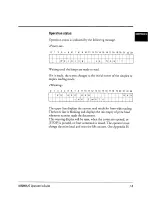 Предварительный просмотр 21 страницы Fujitsu M3099A Operator'S Manual