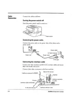 Предварительный просмотр 26 страницы Fujitsu M3099A Operator'S Manual