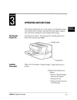 Предварительный просмотр 27 страницы Fujitsu M3099A Operator'S Manual