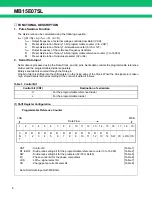 Preview for 8 page of Fujitsu MB15E07SL User Manual