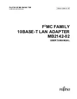 Preview for 1 page of Fujitsu MB2142-02 User Manual