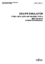 Fujitsu MB2198-503-E Operation Manual preview