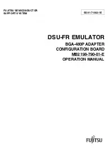 Preview for 2 page of Fujitsu MB2198-790-01-E Operation Manual