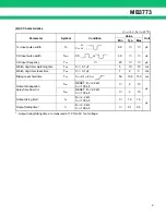 Предварительный просмотр 9 страницы Fujitsu MB3773 Datasheet