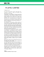 Preview for 21 page of Fujitsu MB3788 Datasheet