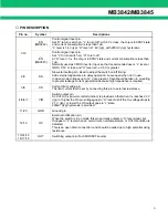 Preview for 3 page of Fujitsu MB3842 Datasheet