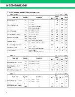 Preview for 6 page of Fujitsu MB3842 Datasheet