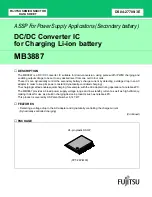 Fujitsu MB3887 Datasheet preview