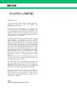 Preview for 29 page of Fujitsu MB3891 Datasheet