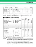 Preview for 5 page of Fujitsu MB39A104 Datasheet