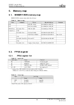 Предварительный просмотр 72 страницы Fujitsu MB86R11 Hardware Manual