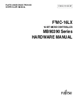 Preview for 1 page of Fujitsu MB90390 Series Hardware Manual