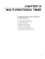 Предварительный просмотр 298 страницы Fujitsu MB90460 Series Hardware Manual