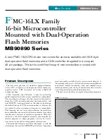 Fujitsu MB90890 Series Brochure предпросмотр