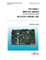 Preview for 1 page of Fujitsu MB91470 SERIES User Manual