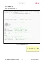 Предварительный просмотр 37 страницы Fujitsu MB91F465XA Application Note