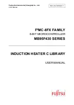 Fujitsu MB95F430 Series User Manual preview