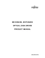 Fujitsu MCE3064SS Product Manual preview