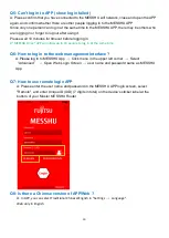 Предварительный просмотр 10 страницы Fujitsu MESSHU RT500 Faq