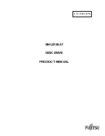 Fujitsu MHU2100AT Product Manual preview