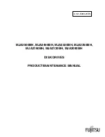 Fujitsu MJA2080BH Product/Maintenance Manual preview