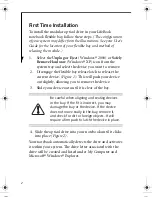 Предварительный просмотр 2 страницы Fujitsu Modular Optical Drive User Manual