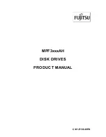 Preview for 1 page of Fujitsu MPF3204AH Product Manual