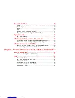 Preview for 7 page of Fujitsu N7010 - LifeBook - Core 2 Duo 2.26 GHz (French) Manual D'Utilisation