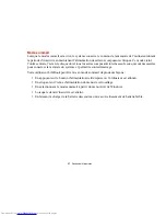 Preview for 62 page of Fujitsu N7010 - LifeBook - Core 2 Duo 2.26 GHz (French) Manual D'Utilisation