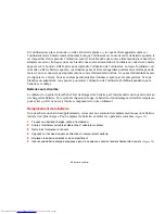 Preview for 69 page of Fujitsu N7010 - LifeBook - Core 2 Duo 2.26 GHz (French) Manual D'Utilisation