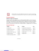 Preview for 97 page of Fujitsu N7010 - LifeBook - Core 2 Duo 2.26 GHz (French) Manual D'Utilisation