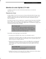 Preview for 103 page of Fujitsu P-600 - Stylistic LT User Manual