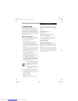 Предварительный просмотр 59 страницы Fujitsu P1610 - LifeBook - Core Solo 1.2 GHz User Manual